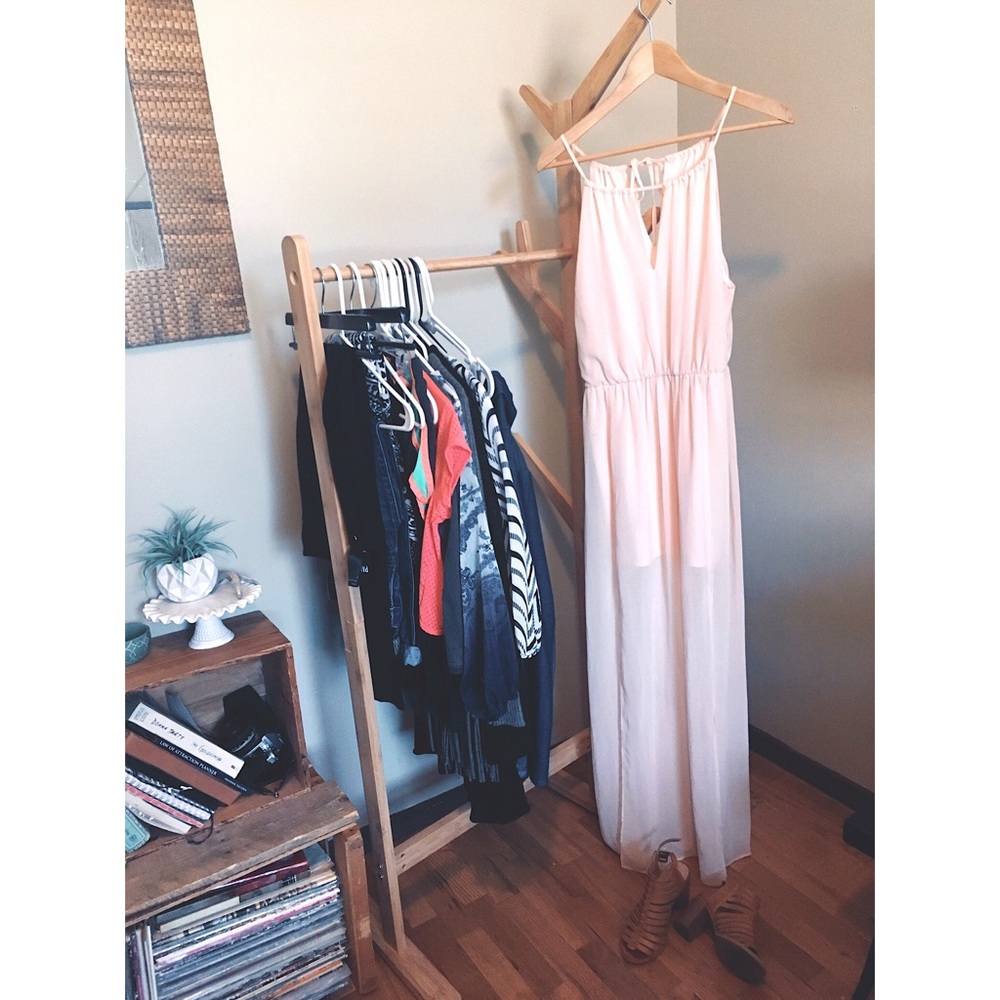 Perfect Peach Maxi Dress 🍑